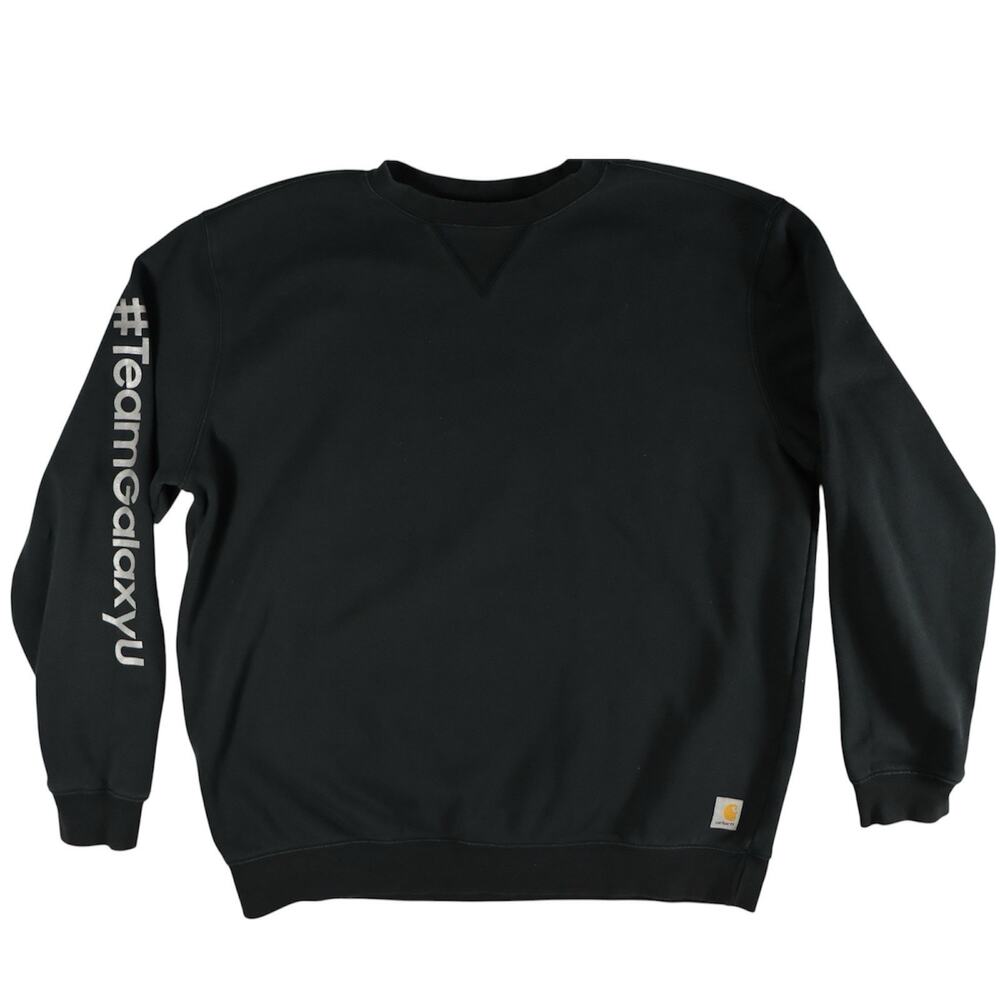 Carhartt x Samsung Team Galaxy Black Long Sleeve Mens XL Crewneck Sweatshirt